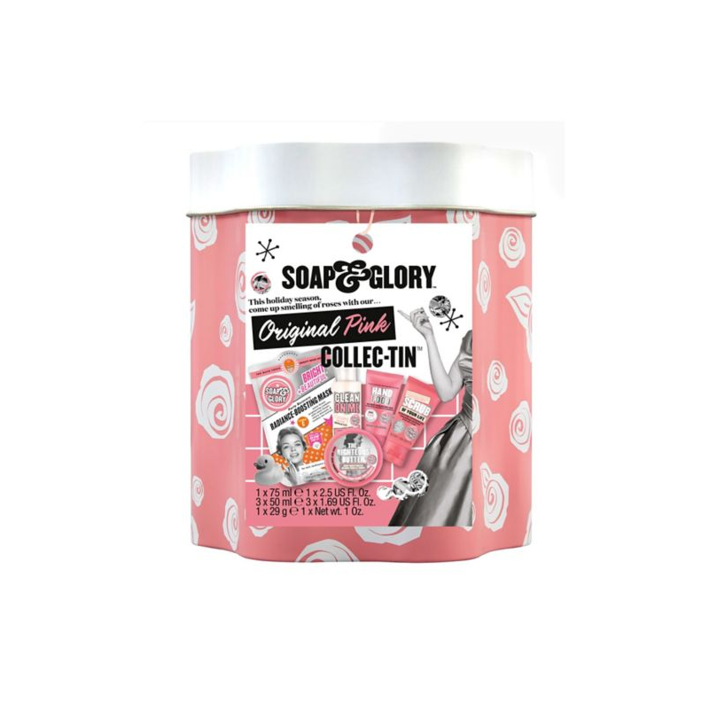 Soap & Glory Original Pink CollecTin Christmas Gift Set